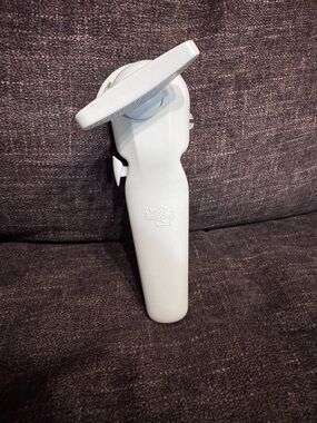 Pampered Chef Manual smooth edge Can Opener White Plastic Metal